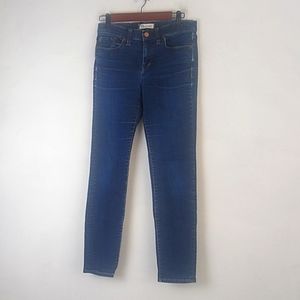 Madewell Women's 9" Mid-Rise Skinny Skinny Jeans Sz 27 Style B1796 Fa14 Medium